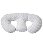 Silver Star Twin Nursing Pillow Silver