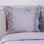 Dorma Liliana Continental Square Pillowcase Grey