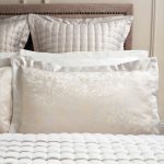 Dorma Tatianna Natural Oxford Pillowcase Pair Beige