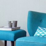 Jasmine Texture Powder Blue Sparkle Wallpaper Blue
