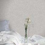 Cotton Tweed Soft Grey Wallpaper Grey