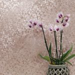 Velvet Crush Foil Rose Gold Wallpaper Rose Gold