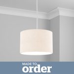 Made To Order 30cm Drum Shade Linoso Natural