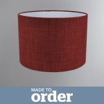 Made To Order 40cm Drum Shade Linoso Henna