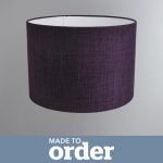 Made To Order 40cm Drum Shade Linoso Petunia