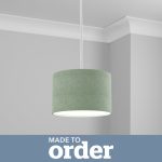 Made To Order 25cm Drum Shade Linoso Mineral