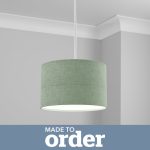 Made To Order 30cm Drum Shade Linoso Mineral