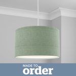 Made To Order 40cm Drum Shade Linoso Mineral