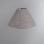 Made To Order 25cm Tapered Shade Linoso Grey