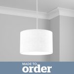 Made To Order 30cm Drum Shade Linoso Polar