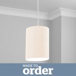Made To Order 21cm Cylinder Shade Linoso Natural