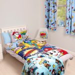 Paw Patrol Kapow Duvet Cover and Pillowcase Set MultiColoured