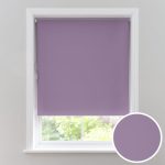 Mauve Cordless Blackout Roller Blind Mauve