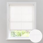 White Sheer Cordless Roller Blind White