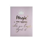 Magic Can Happen Canvas Pink