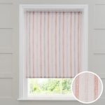 Cinnabar Stripe Rust Daylight Roller Blind Rust