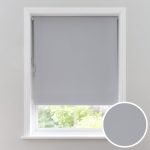 Whisper Grey Blackout Cordless Roller Blind Grey