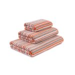 Stripes Orange Towel Orange