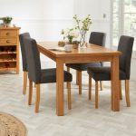 Sherbourne Oak Extending Dining Table Natural