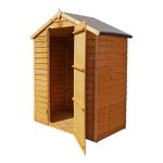 3 x 5 Winchester Wooden Overlap Apex Shed Natural