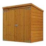 3ft x 5ft Winchester Wooden Shiplap Mower Store Natural