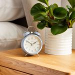 Jones Blue Twin Bell Alarm Clock Blue
