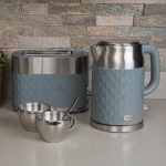 Prestige Prism Grey Kettle and Toaster Set Grey