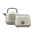 Prestige Heritage Almond Kettle and Toaster Set Almond
