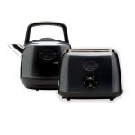 Prestige Heritage Graphite Kettle and Toaster Set Grey