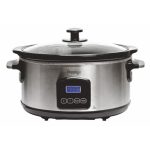 Prestige Digital 5.5L Slow Cooker Silver
