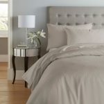 Cotton Rich Sateen Silver Duvet Cover Silver