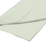 Cotton Rich Sateen Seafoam Flat Sheet Seafoam
