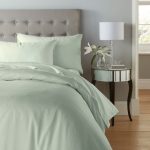 Cotton Rich Sateen Seafoam Duvet Cover Seafoam