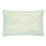 Cotton Rich Sateen Seafoam Housewife Pillowcase Pair Seafoam