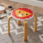 Jungle Friends Lion Stool Orange