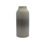 Ceramic Banded Vase Cream, Taupe, Grey