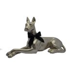5A Fifth Avenue Danni the Diamante Dog Silver, (Foil), Black