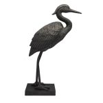 Crane Ornament Silver