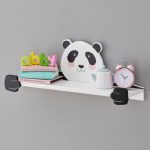 Panda Shelf Black and White