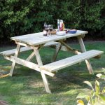 Natural Picnic Bench Natural