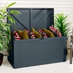 Arrow Anthracite Metal Deck Box Grey