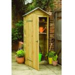 Forest 3ft x 2ft Tall Garden Store Brown