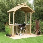 Forest Garden and BBQ Shelter Natural