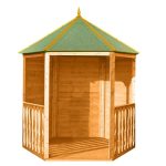 Pinnacle Gazebo Natural Arbour Natural