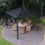 Palram Palermo 3000 Grey Gazebo Grey