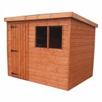 4ft x 6ft TGB Standard Pent Shed Brown