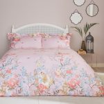 Carys Blush Duvet Cover and Pillowcase Set Blush