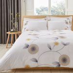 Rae White Duvet Cover and Pillowcase Set White