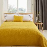 Pebble Ochre Bedspread Ochre