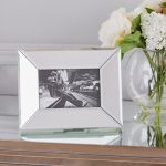 Angle Mirror Photo Frame 6″ x 4″ (15cm x 10cm) Clear